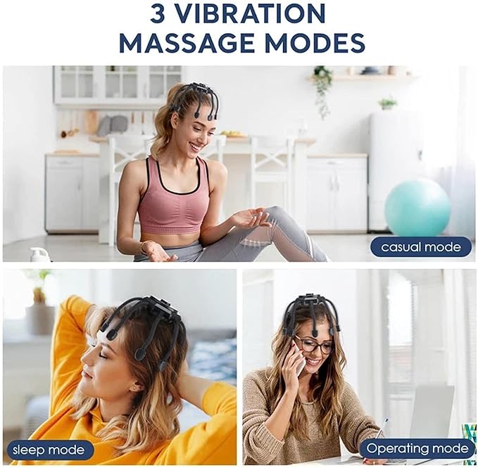 360° Ultra Head Massager with Modes