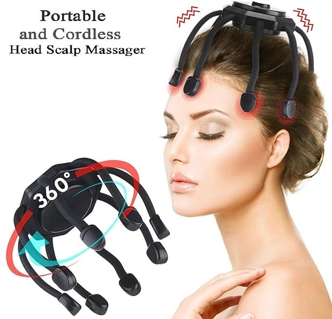 360° Ultra Head Massager with Modes