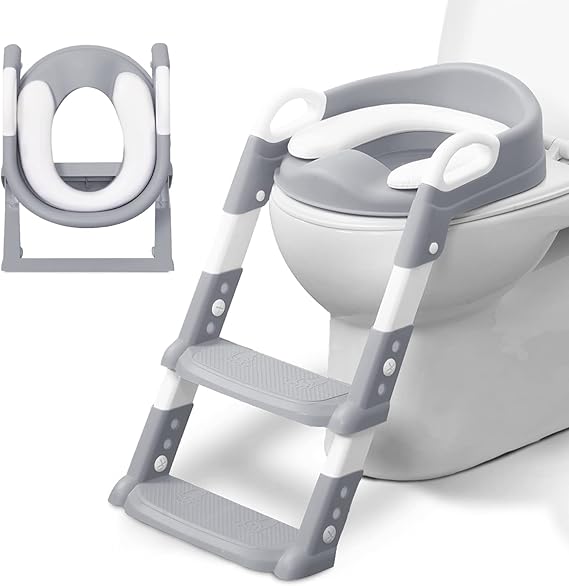 Adjustable Soft Toilet Ladder Potty Training