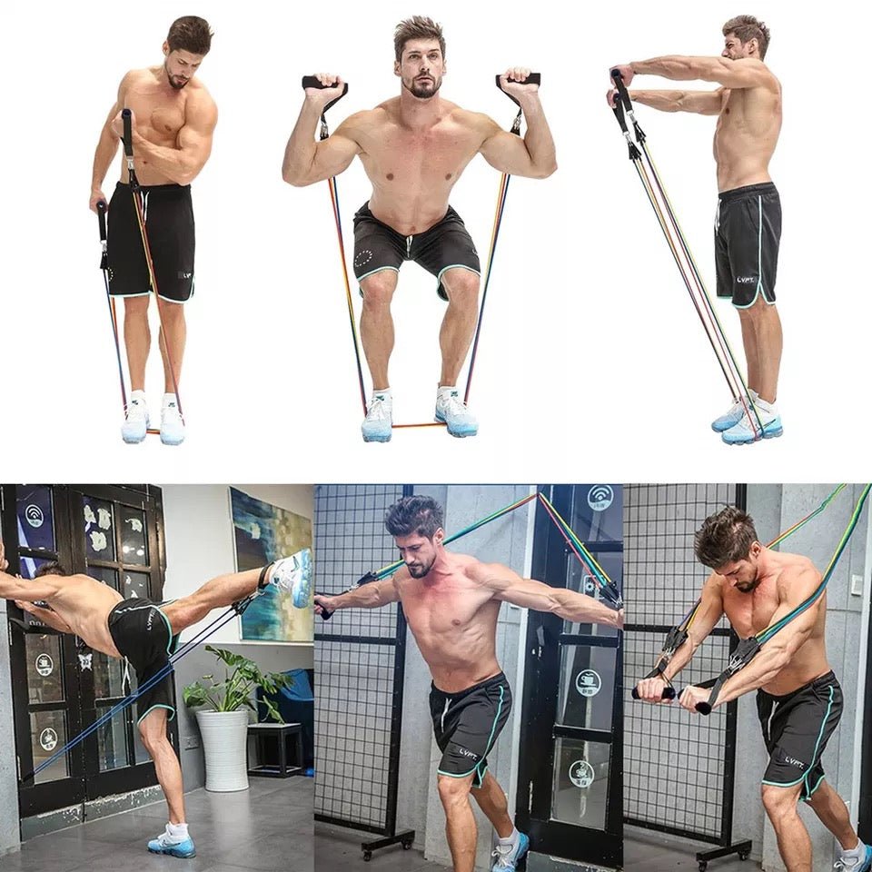 Full Body Resistance Bands Workout Set