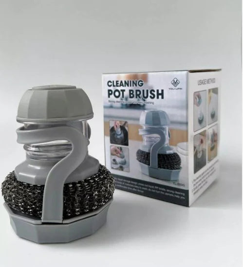 Cleaning Pot Brush Automatic Dispensing