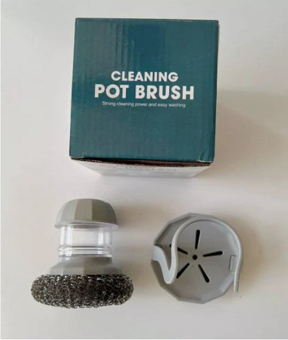 Cleaning Pot Brush Automatic Dispensing