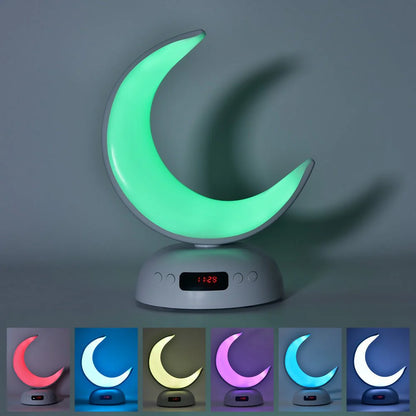 Crescent Moon Lamp Quran Speaker