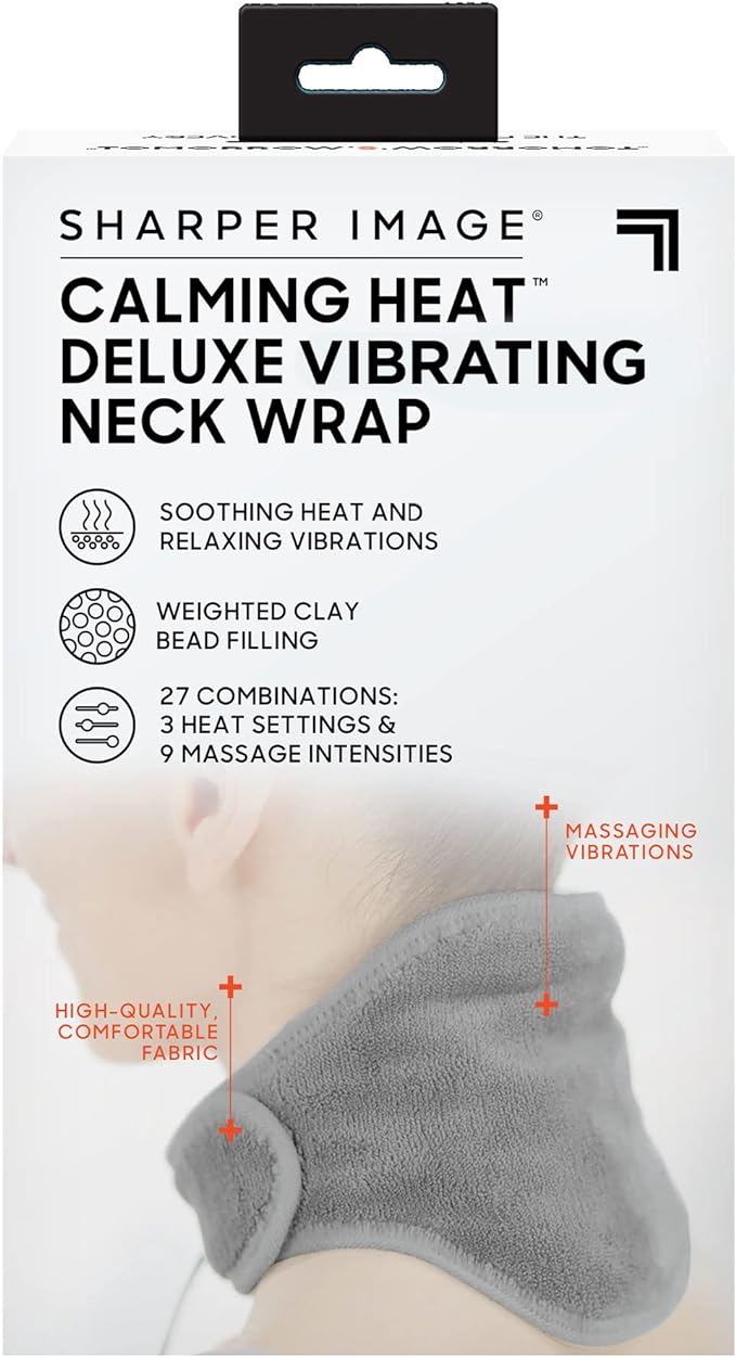 Heat Massaging Neck Wrap with Vibrations