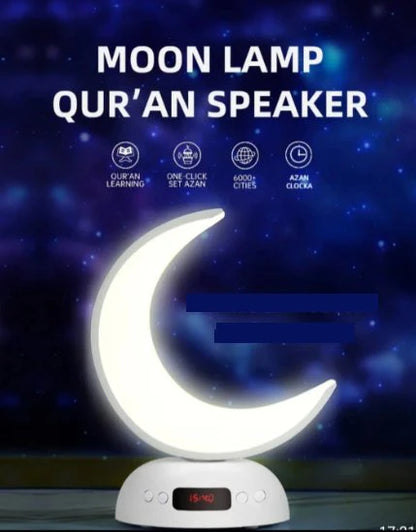 Crescent Moon Lamp Quran Speaker