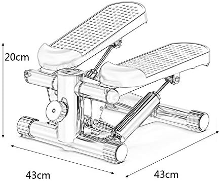 Compact Mini Pedal Stepper Machine Multifunctional Workout Tool for Home and Office