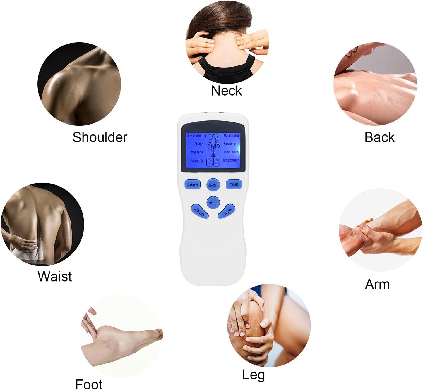 Electric Muscle Stimulator LCD Display