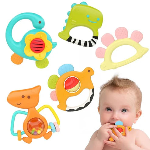 Baby Rattle Set with Toys