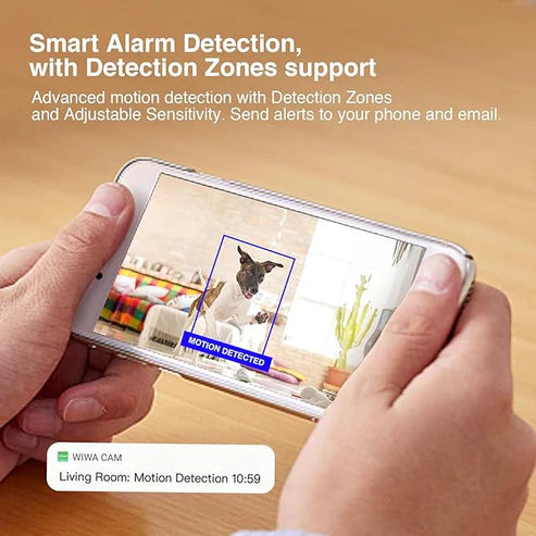 Camera Charger 2K WiFi Motion Detection