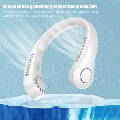 Hands Free Vaneless Neck Cooling Fan