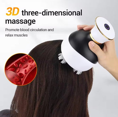 Stress Relief Wireless Head Massager